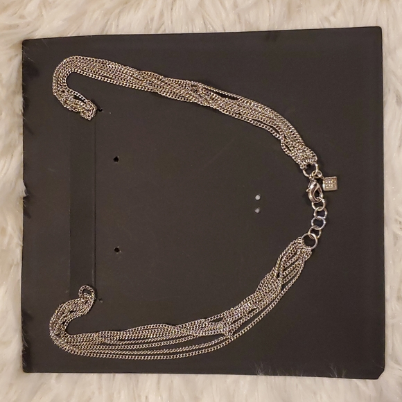 Banana Republic Silver Dangling Necklace - Picture 3 of 9